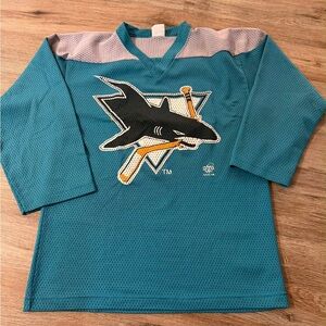 Vintage San Jose Sharks hockey jersey Youth